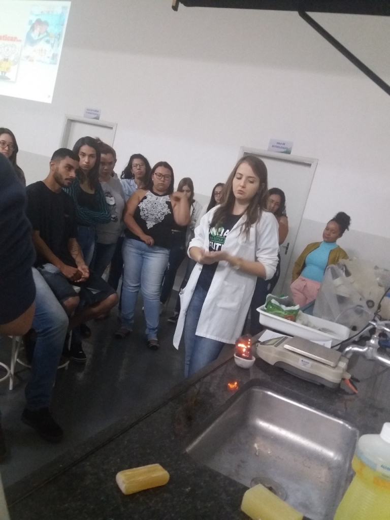 Todo conteúdo aprendido em sala de aula foi apresentado aos alunos de forma prática