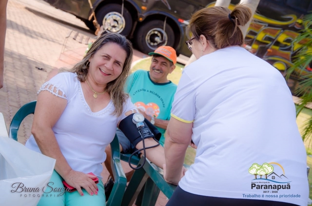A primeira-dama e presidente do Fundo Social de Solidariedade, Arlete Polarini participou da “Manhã de Prevenção”