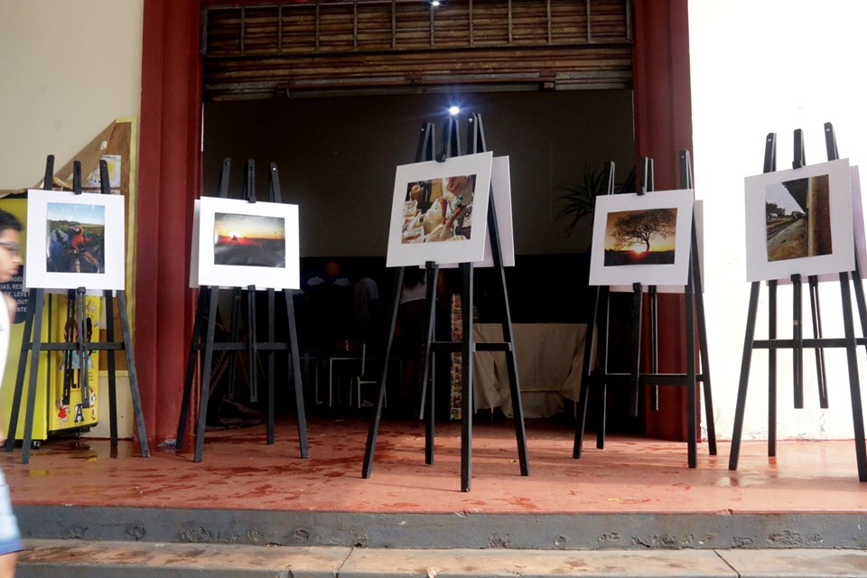 As fotos do Concurso Fotográfico ficaram expostas aos visitantes