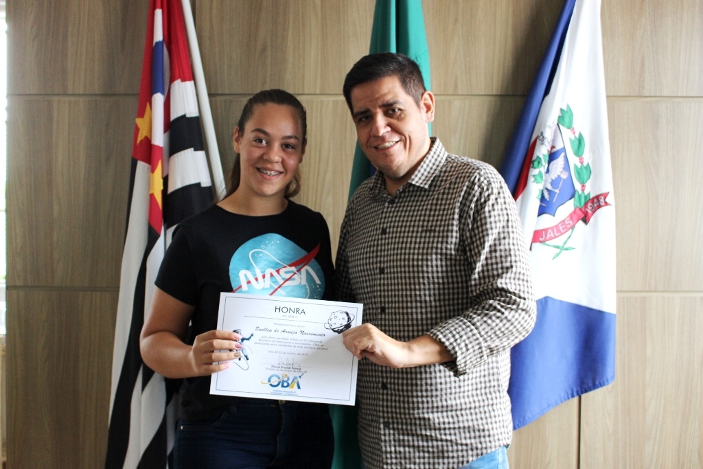 Alunos de Jales foram destaque na Olimpíada Brasileira de Astronomia e Astronáutica