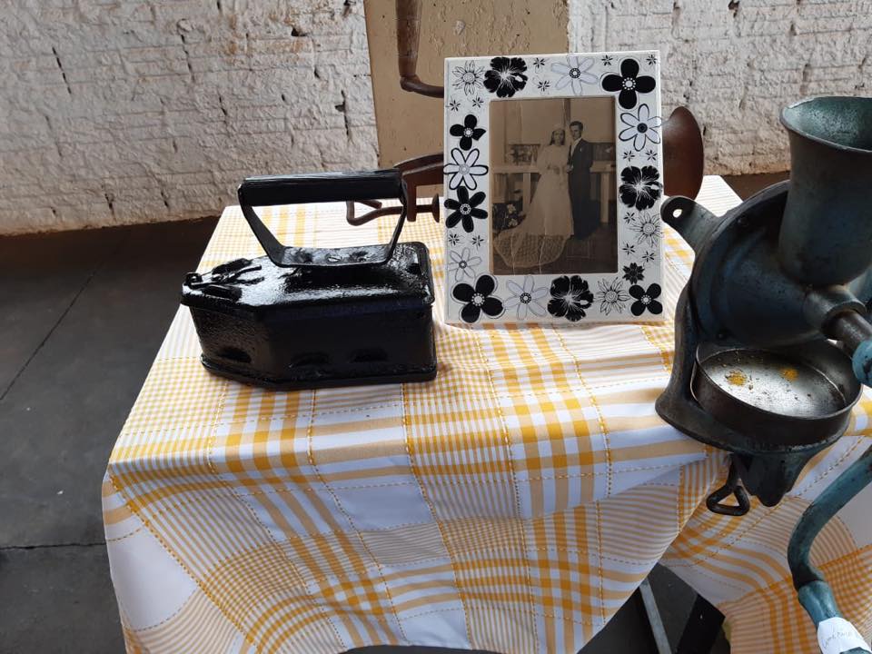 Objetos antigos foram expostos