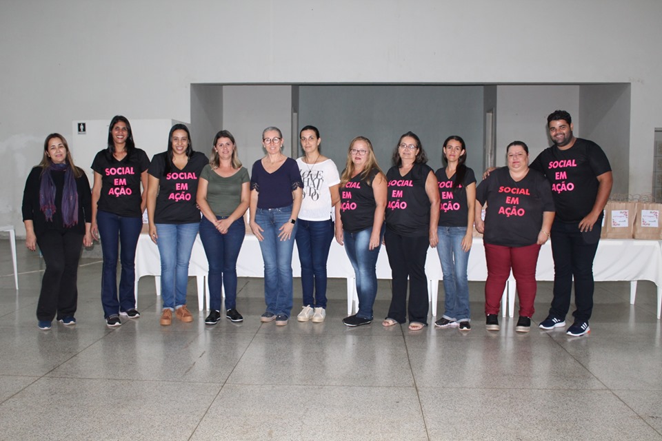 Equipe que trabalhou durante a viagem