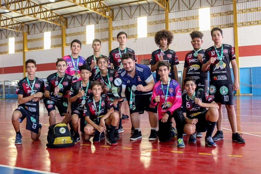 O Mirim masculino conquistou brilhantemente a medalha de prata na competição