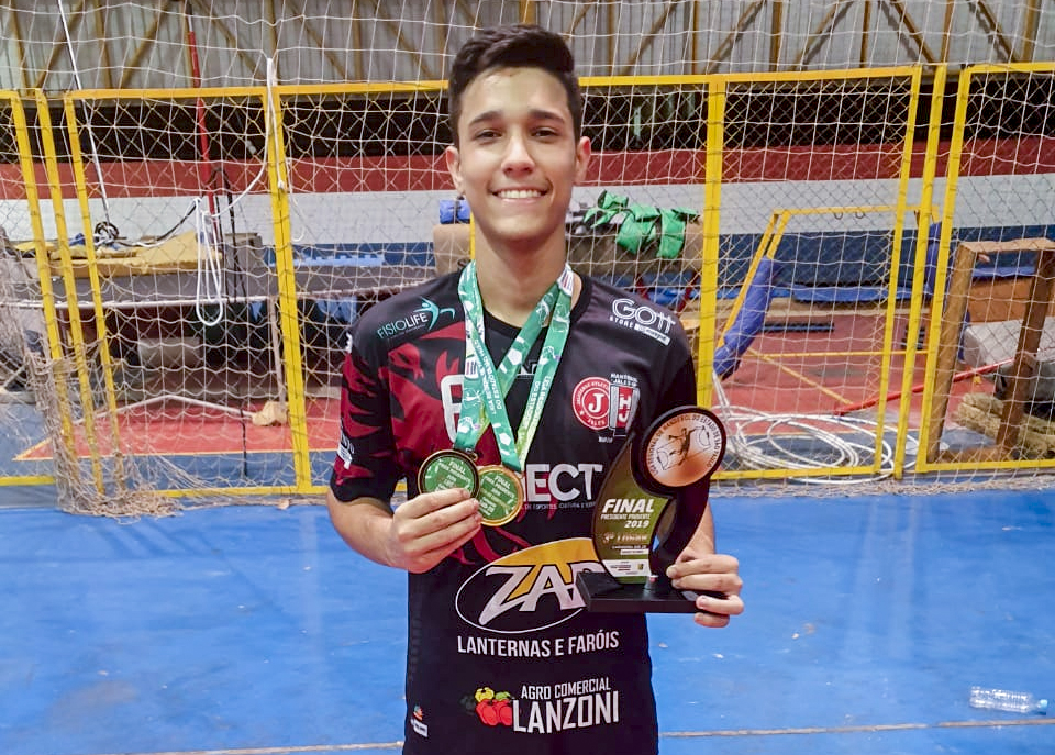 Luan Traldi saiu como melhor central do Sub20