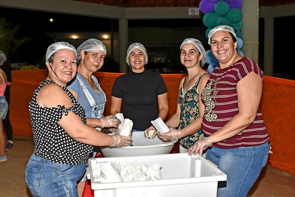 Colaboradoras do evento