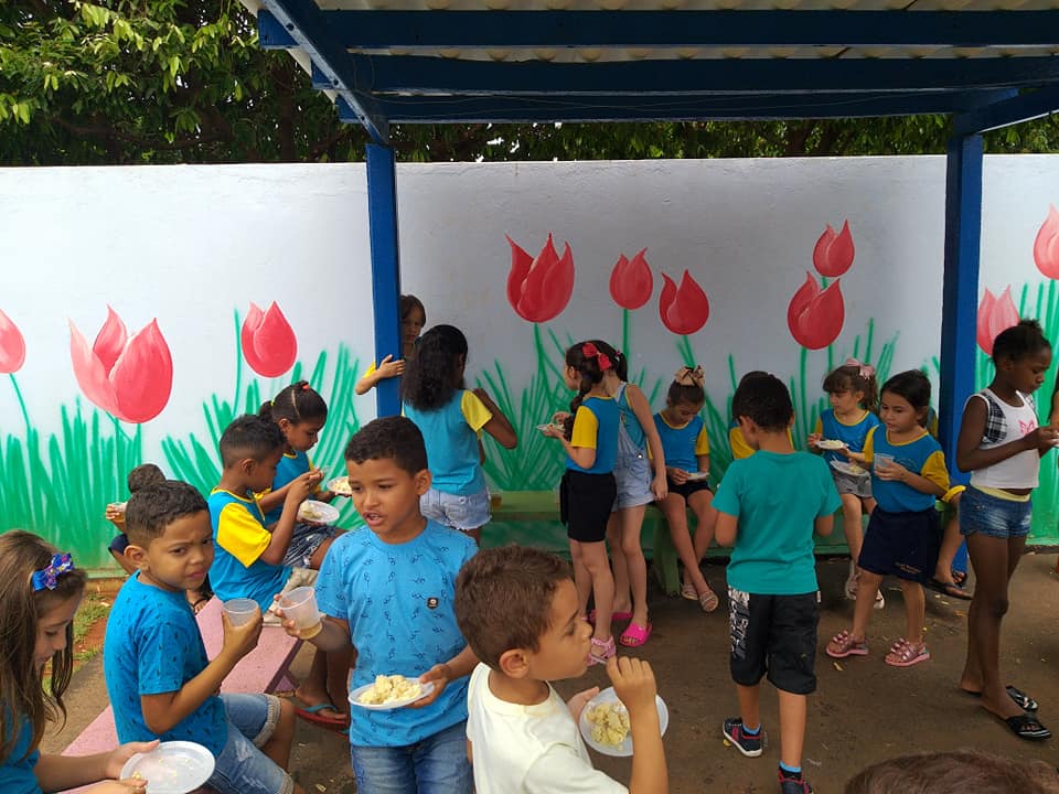 Os alunos aproveitaram cada momento do evento