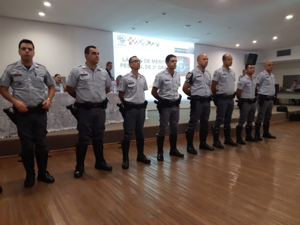 O evento teve o objetivo de reconhecer a excelência dos trabalhos prestados pelos policiais rodoviários do Comando da 3ªCia do 3ºBatalhão de Polícia Rodoviária
