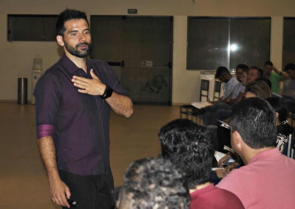 O desenvolvimento de competências e liderança foi o tema trabalhado por Rodolfo