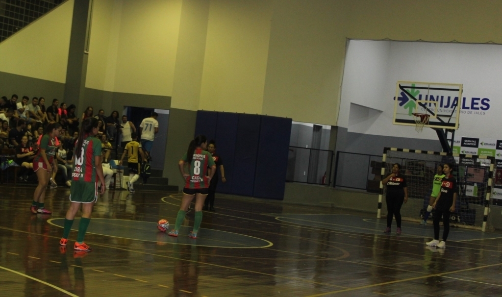 Também teve jogo de Futsal no JUNEF e JUNU