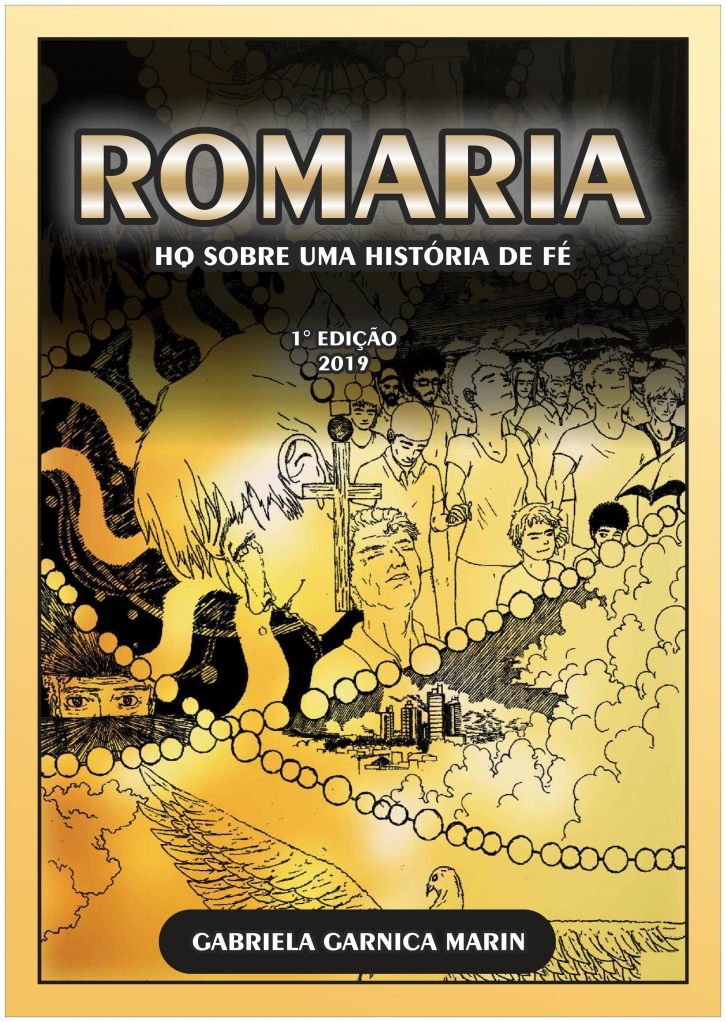 Capa da reportagem “Romaria: HQ sobre uma história de fé”