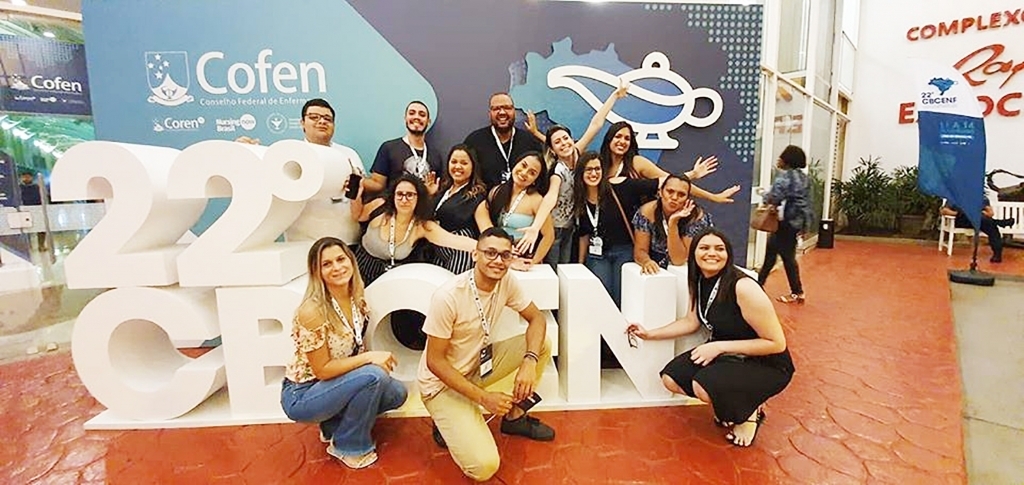 Curso de Enfermagem da FEF participa de Congresso Brasileiro