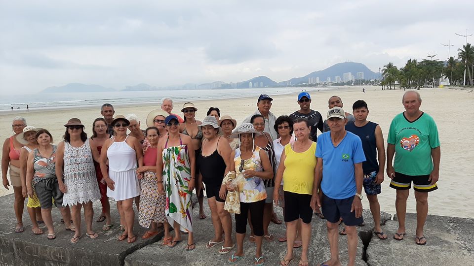 A ação da prefeitura e da Assistência Social propiciou que muitos ali conhecessem o mar