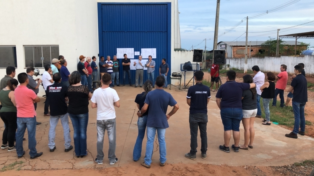 Na última segunda-feira, a equipe da Prefeitura de Jales prestou contas aos empresários do Distrito Industrial III