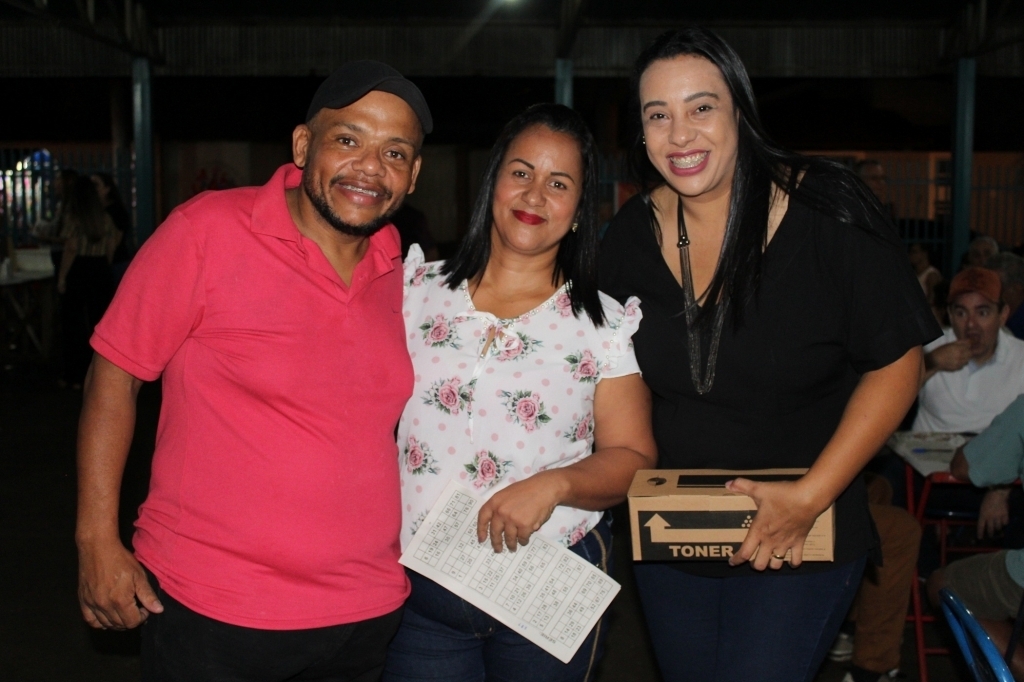 Davi do Garção, Adma Domingues e a primeira-dama Andréa também colaboraram com o evento