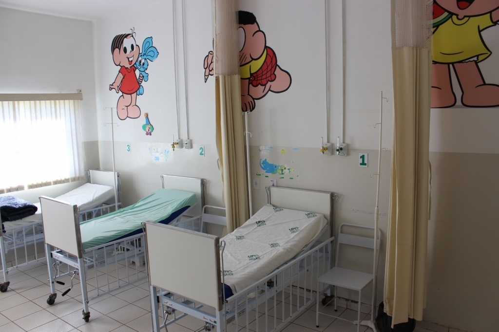 - A Pediatria ganhou nova decoração e foi separada da sala de medicação intramuscular