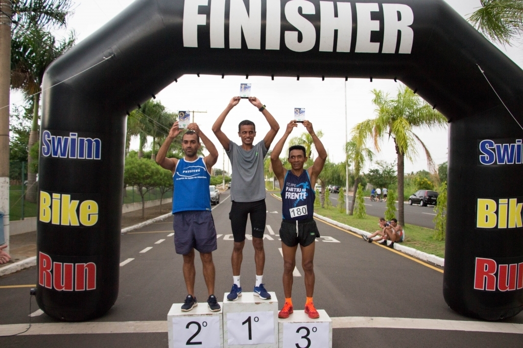 1º, 2º e 3º Lugar da Categoria Geral Masculina