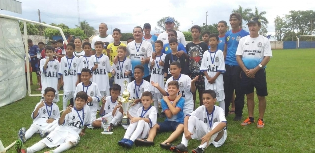 Sub11 de Santa Albertina é vice-campeão da 1º Copa Interior Infantil
