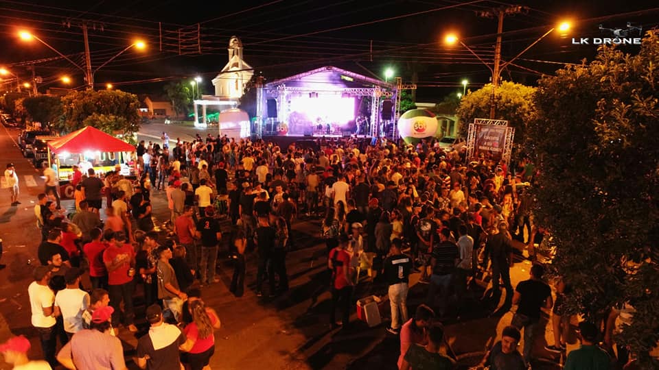 O festival movimentou Santa Albertina