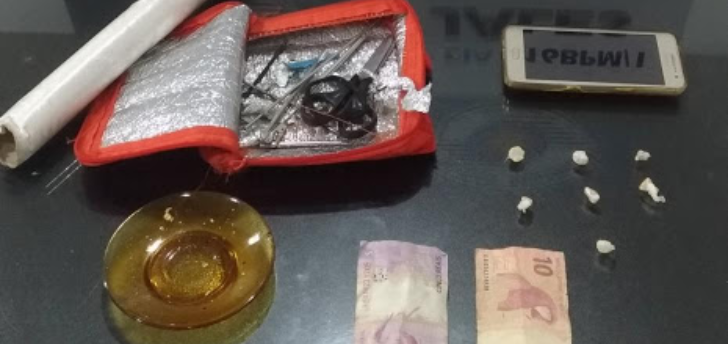 Polícia Militar prende mais um por tráfico de drogas