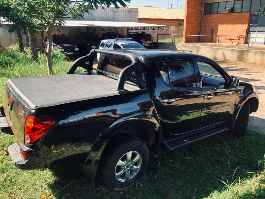 Veículo utilizado para o transporte da droga