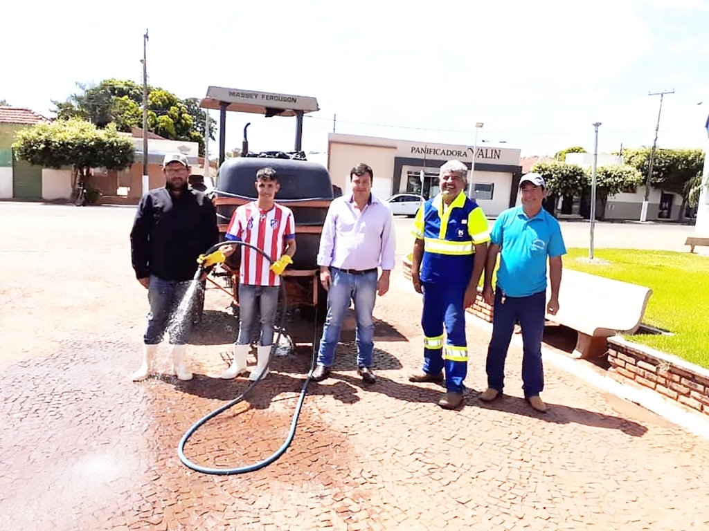 Prefeitura de Turmalina promove diversas ações de higienização e conscientização na cidade e no distrito
