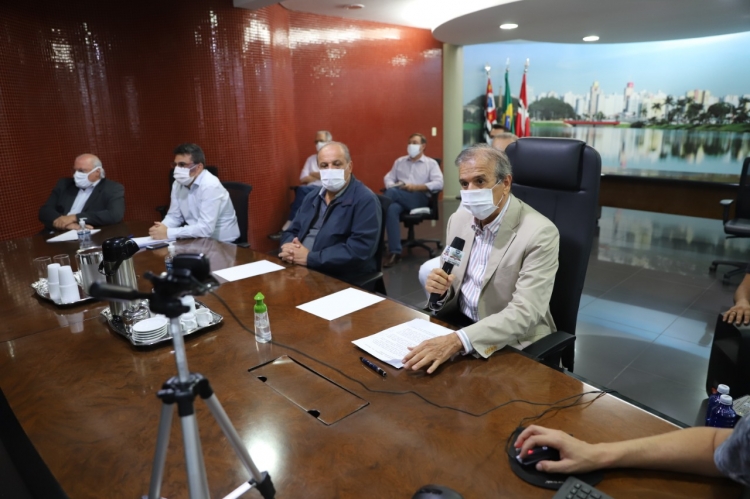 Prefeitos da região participam de reunião e pedem autonomia para flexibilizar quarentena
