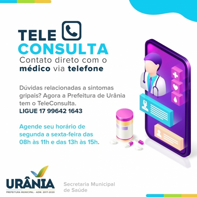 Saúde de Urânia coloca em funcionamento a Teleconsulta