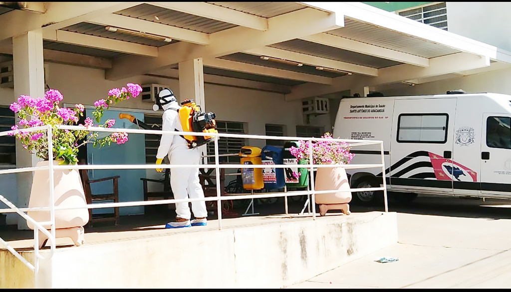 O trabalho da empresa Guizzo em Santo Antônio do Aracanguá