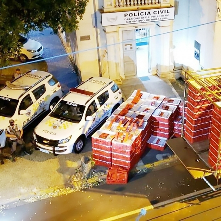 Polícia Rodoviária apreende 5,3 toneladas de maconha