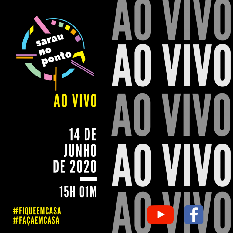 Ponto de Cultura Escola Livre de Teatro inova e promove “Sarau Ao Vivo” em plataformas digitais