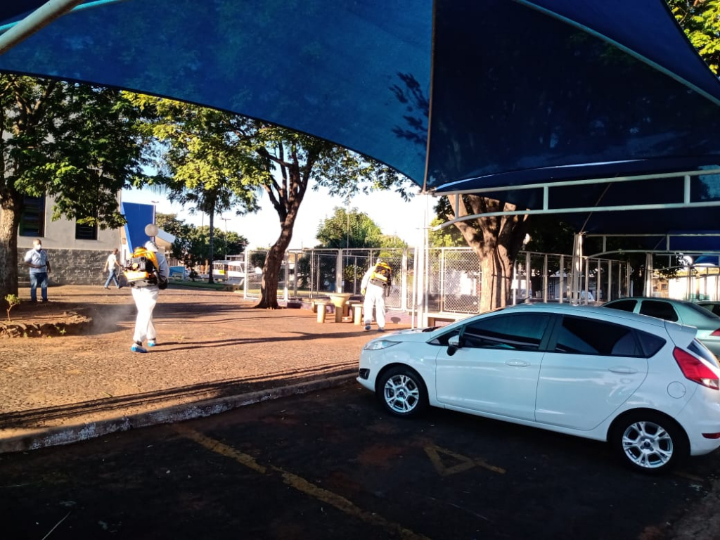 Um dos locais mais conhecidos da cidade também entrou no roteiro: a Praça Central