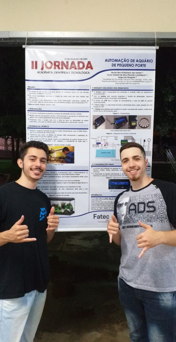 Estudantes de Análise e Desenvolvimento de Sistemas da Fatec Jales desenvolvem aquário automatizado