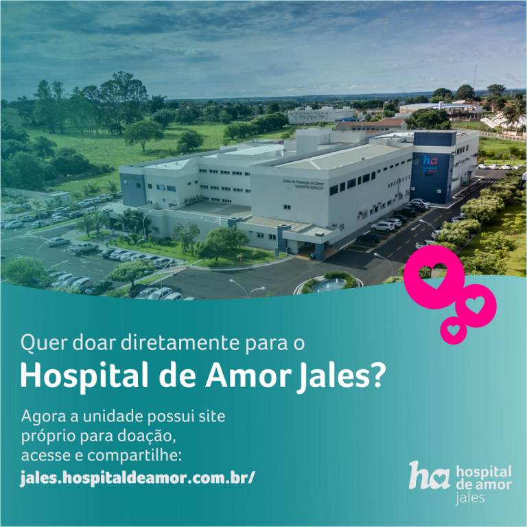 Hospital de Amor Jales possui link próprio para doação