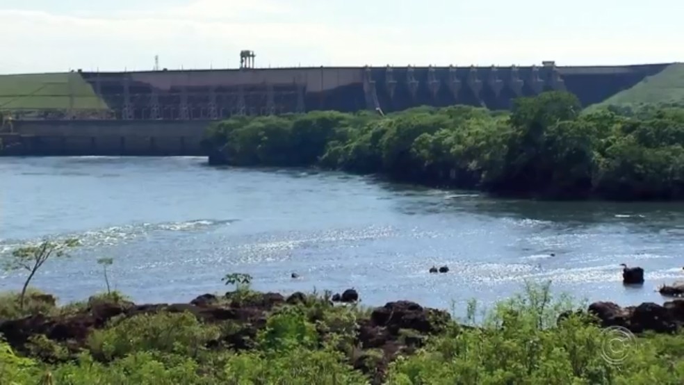 Reservatório da Usina de Água Vermelha está operando com apenas 37% da capacidade