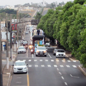 Percurso na Avenida Francisco Jalles