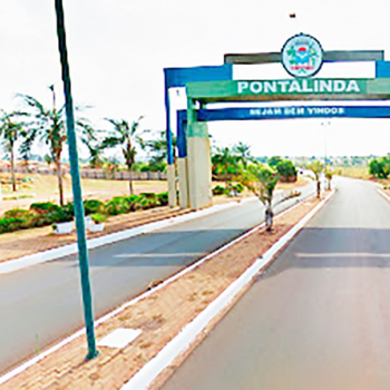 A entrada do município impressiona e passa a sensação de acolhimento, a todos os visitantes