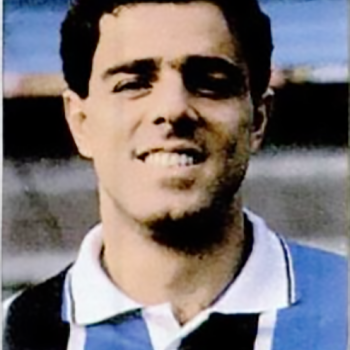 Registro de quando atuou no Grêmio de Porto Alegre