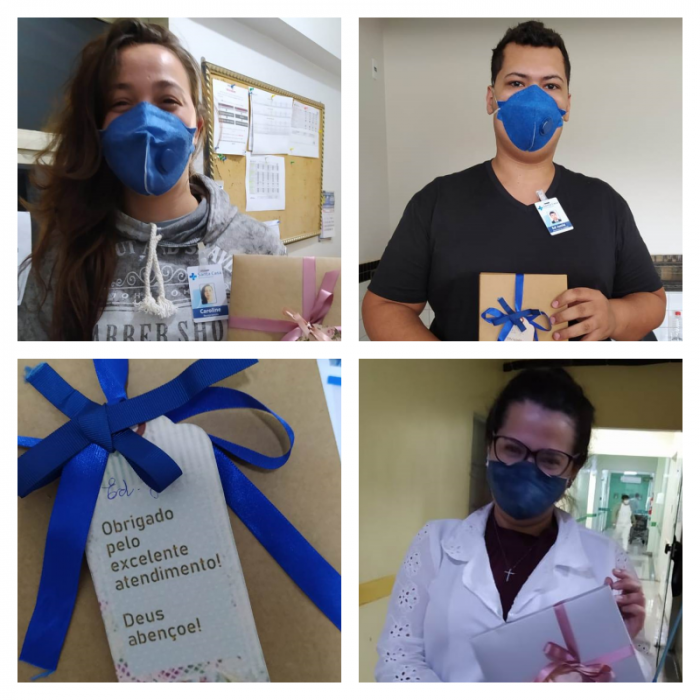 Pacientes expressam gratidão a colaboradores da Santa Casa Fernandópolis