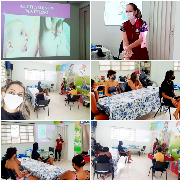 NASF de Mesópolis realiza palestra sobre importância do aleitamento materno