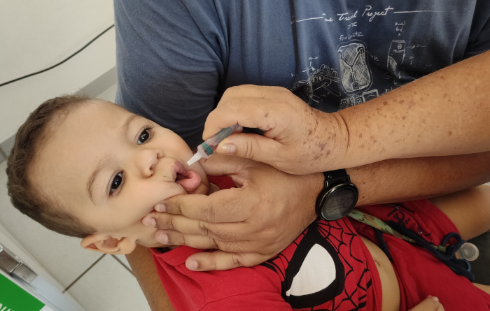 Campanha de vacinação contra Polio foi prorrogada até o dia 30