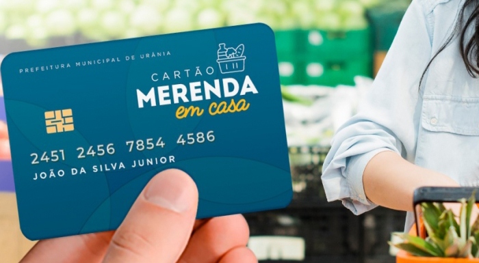 Prefeitura de Urânia libera o oitavo pagamento do Cartão Merenda em Casa