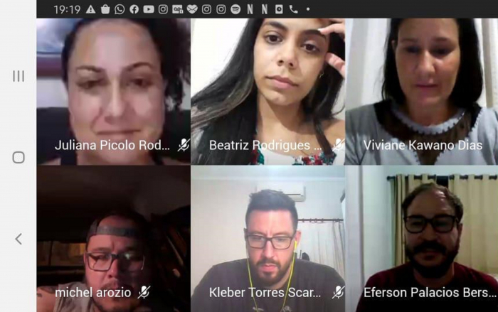 O curso de Educação Física também ofereceu o conteúdo pela plataforma digital
