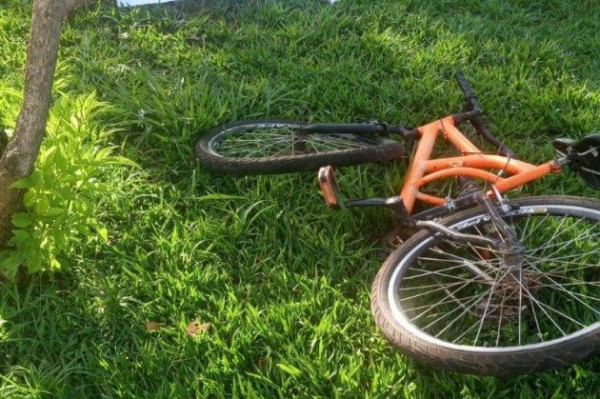 Vítima estava em uma bicicleta quando foi atropelada pelo ex-marido – Foto: Divulgação