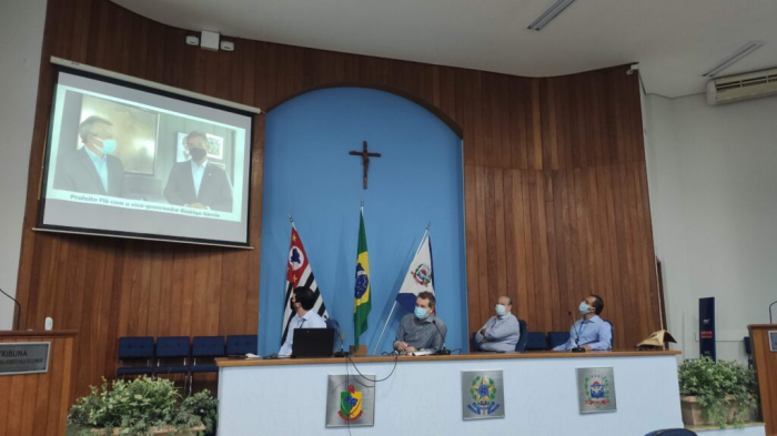 O vice-governador Rodrigo Garcia gravou vídeo ao lado do prefeito Flá enaltecendo a importância da conquista para Jales e parabenizando o prefeito por sua gestão