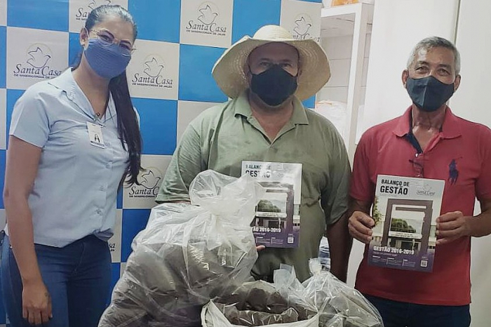 Campanha “Alimento Solidário” da Santa Casa de Jales recebe doações de leite integral e café