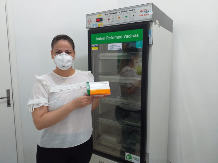 Santa Salete recebeu 35 doses nesta quinta-feira