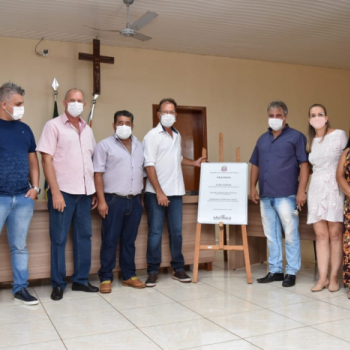 Diversas obras foram inauguradas durante a live