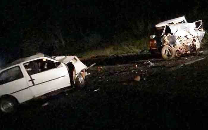 Batida mata dois motoristas durante o fim de semana
