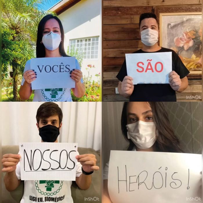 Alunos de Biomedicina da Unijales discutem o papel do Biomédico no combate das informações falsas na área da saúde