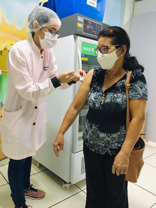 Munícipes foram contemplados com o imunizante